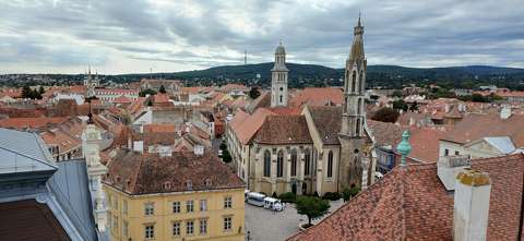 Sopron - látkép a Tűztoronyból
