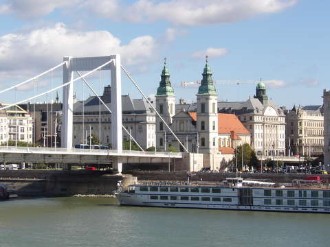Budapest,kilátás a Rudas fürdőből