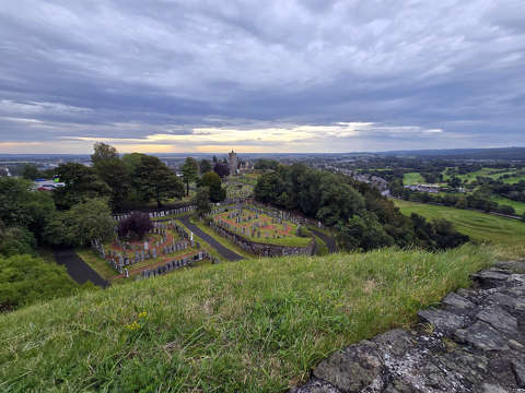 Stirling Castle kilátás,  Skócia