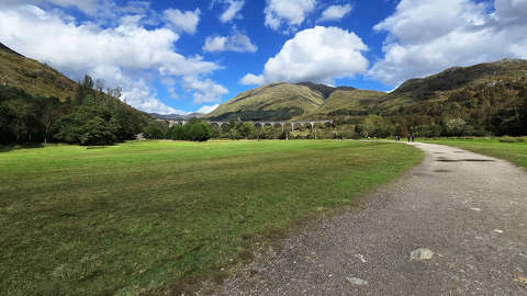 Glenfinnan-viadukt - Skócia