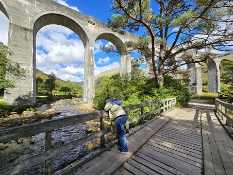 Glenfinnan-viadukt - Skócia
