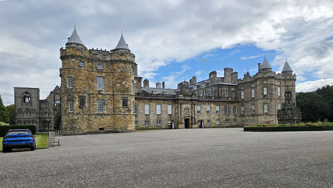 A Királyi palota pompája  - Edinburgh, Skócia