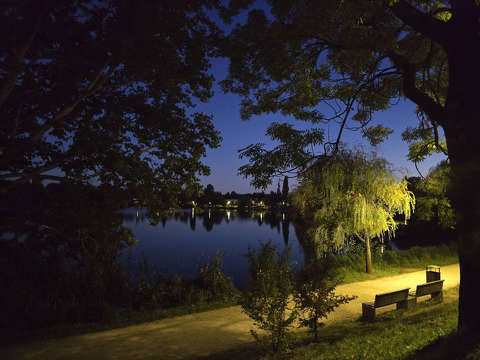 Kékóra, Szombathely, Csónakázó-tó