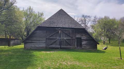 Szentendre, Skanzen, csűr, gazdasági épület