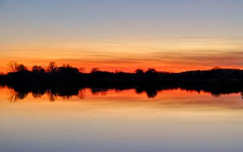 naplemente tükröződés