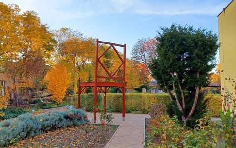 Zugló, botanikai kert részlete