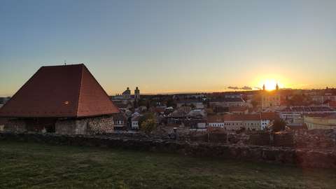Naplemente az egri várból