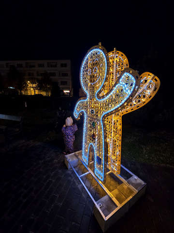 Baja, karácsonyi dekoráció