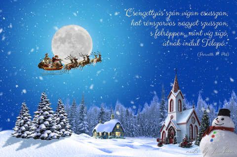 grafika, mikulás, hóember