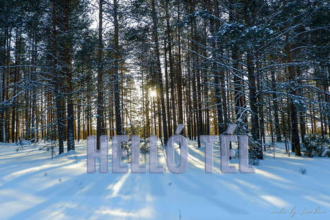 helló tél, grafika