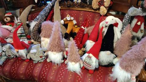 karácsony, karácsonyi dekoráció, manók, nyúl, mackó, ló