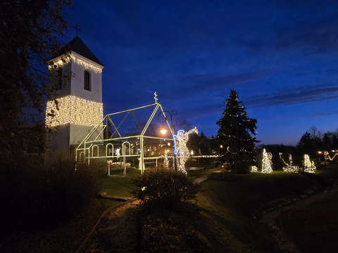 Csopak, karácsonyi dekoráció