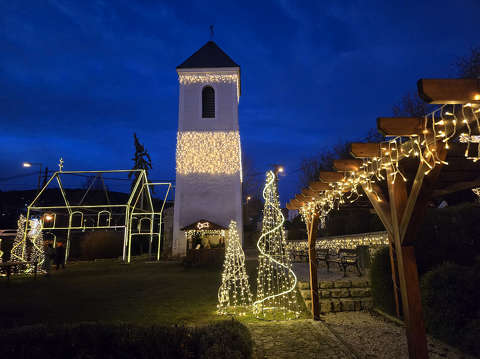 Csopak, karácsonyi dekoráció