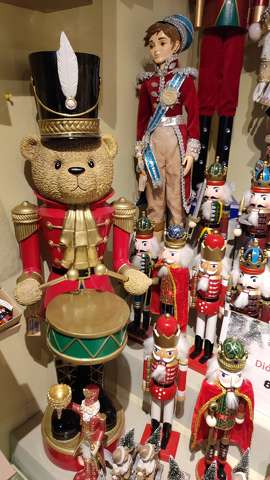 karácsony, karácsonyi dekoráció, Diótörő, medve,tél