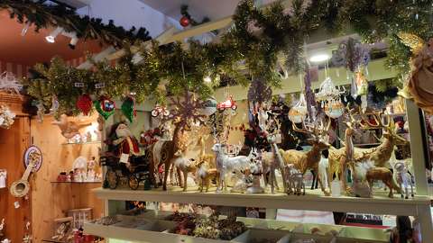 karácsony, karácsonyi dekoráció, szarvas, őz, Mikulás, tél