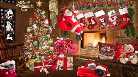 Joyeux Noël - Création Domi