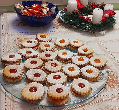 karácsony sütemény édesség