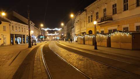 Miskolc egy decemberi estén