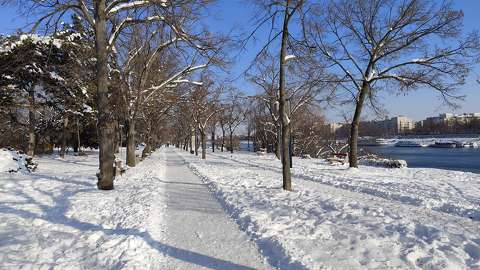 Behavazott Margit-sziget