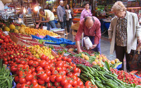 paradicsom piac termény zöldség