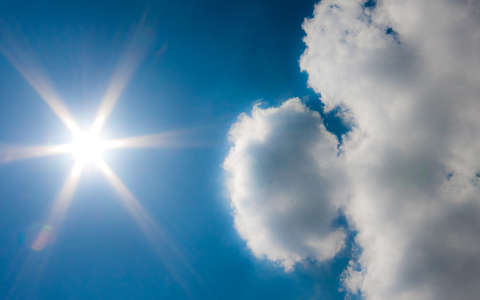 felhő nap ég kék figura nagy rekesz napfény napsütés május 2010