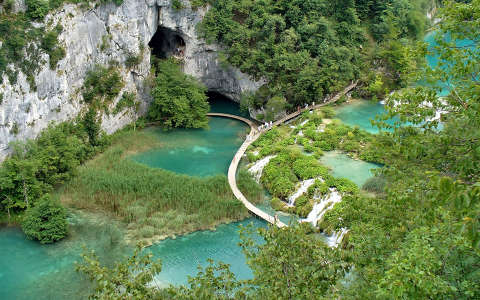 horvátország plitvicei tavak világörökség út