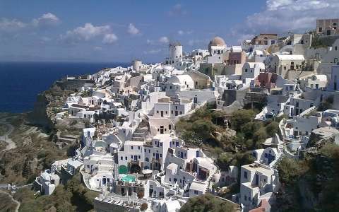 Görögország Santorini szigete, Oia város