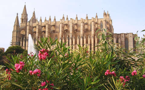 Palma homokkő katedrálisa, Mallorca