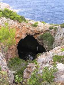Az Odüsszeusz-barlang, Mljet-sziget