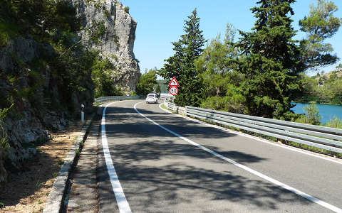 Krka Nemzeti Park közelében.