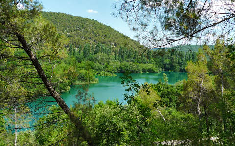 Krka Nemzeti Park közelében.