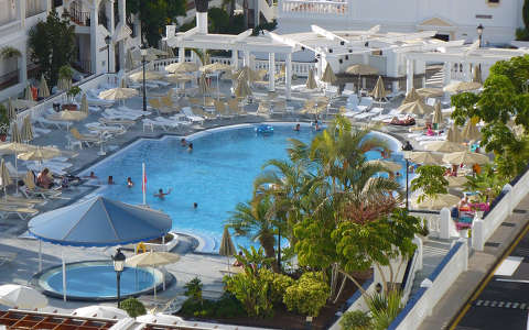 Tenerifei szálloda medencéje, Hollywood Mirage Club