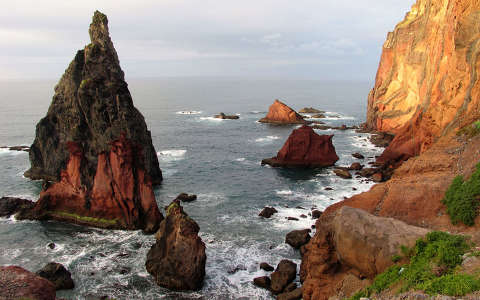 Szines sziklák Madeirán