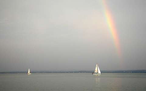 Balatonfüred vihar után