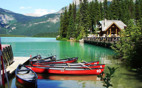 Emerald-tó, Yoho Nemzeti Park, Kanada