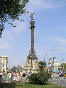 Kolumbusz-szobor, Barcelona