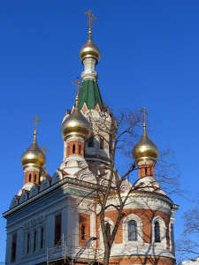 Ortodox templom teteje, Bécs, Ausztria