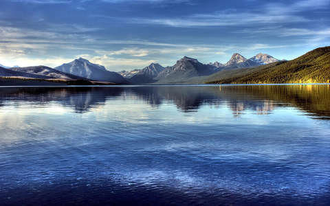 Lake McDonald, Glacier Nemzeti Park, USA