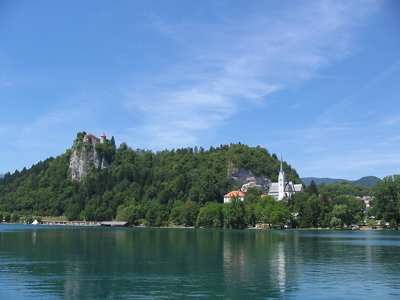 alpok bledi-tó szlovénia templom
