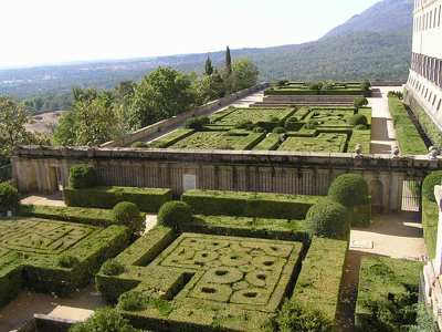 Escorial kertje, Madrid
