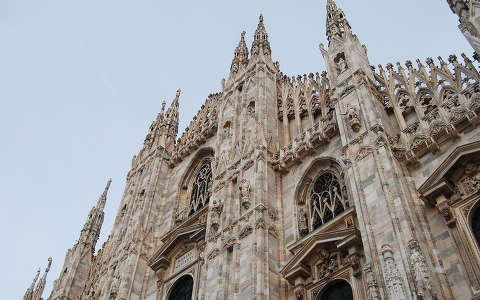 milánó milánói dóm olaszország templom