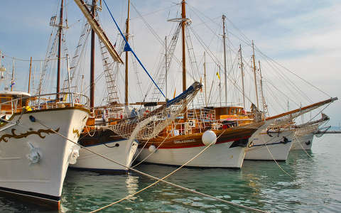 Spalato kikötő, Horvátország