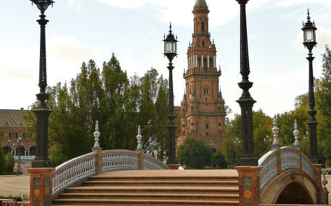 Sevilla, Plaza de Espana, Spain