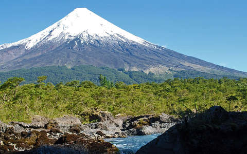 Az Osorno-vulkán, Chile