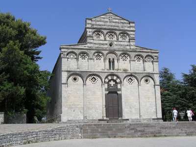San Pietro di Sorres temploma, Szardínia