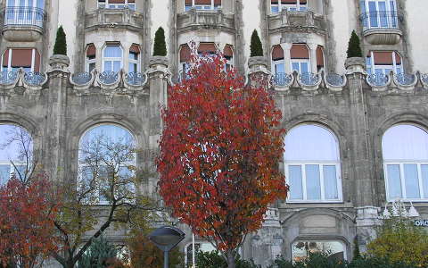 Budapest,Gellért Hotel ősszel