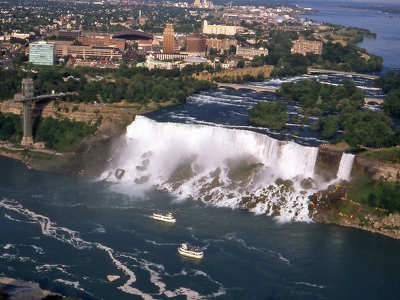 Niagara a kanadai toronyból