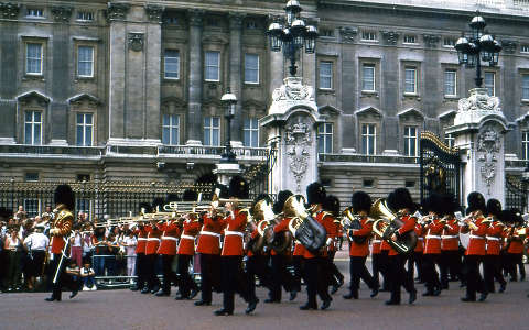Buckingham palota, London