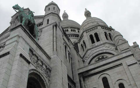 Sacré-Coeur bazilika; Párizs,Franciaország