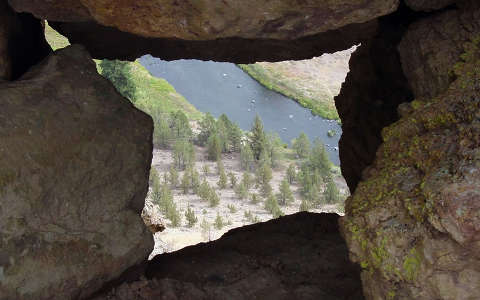 ablak folyó kövek és sziklák usa